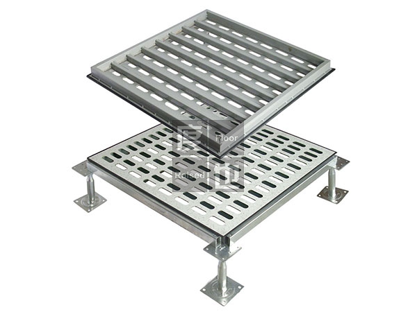 鋼制焊管通風(fēng)地板通風(fēng)率35%